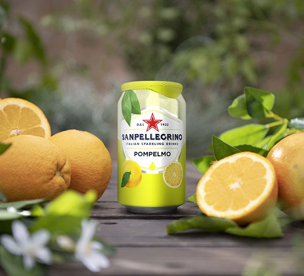 Sanpellegrino Pompelmo Sparkling Drinks 圣佩莱格里诺柚子苏打水 (330ml)  _0