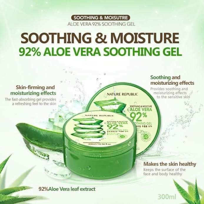 92% Aloe Vera Soothing Gel