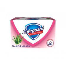 safeguard soap floral pink with aloe