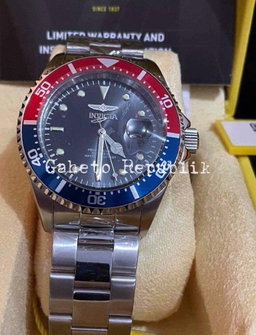 Invicta Watch for Men Pro Diver Automatic and Water Resistant Stainless Steel with Fusion of Crystal
