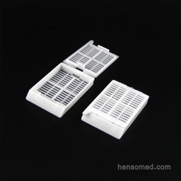 EMBEDDING CASSETTE, LONG HOLE SHAPE, SPECIAL BUCKLE, DETACHABLE LID WITH 45° (HP20282) (250 PCS/PACK) 