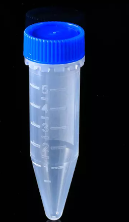CENTRIFUGE TUBE, 5ML, CONICAL BOTTOM WITH SCREW CAP, (HP1008), (300 PCS/ PACK)