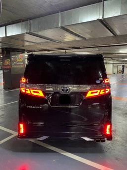 TOYOTA VELLFIRE ZG FACELIFT (HITAM)