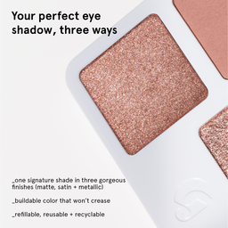 Glossier Monochromes Essential Eyeshadow Trio Palette (3 x 1.3g)