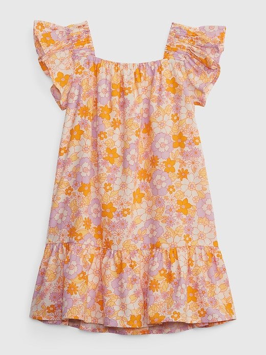 Multi Floral Gauze dress_1