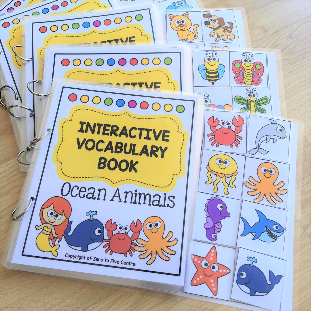 Interactive Vocabulary Books Volume 2
