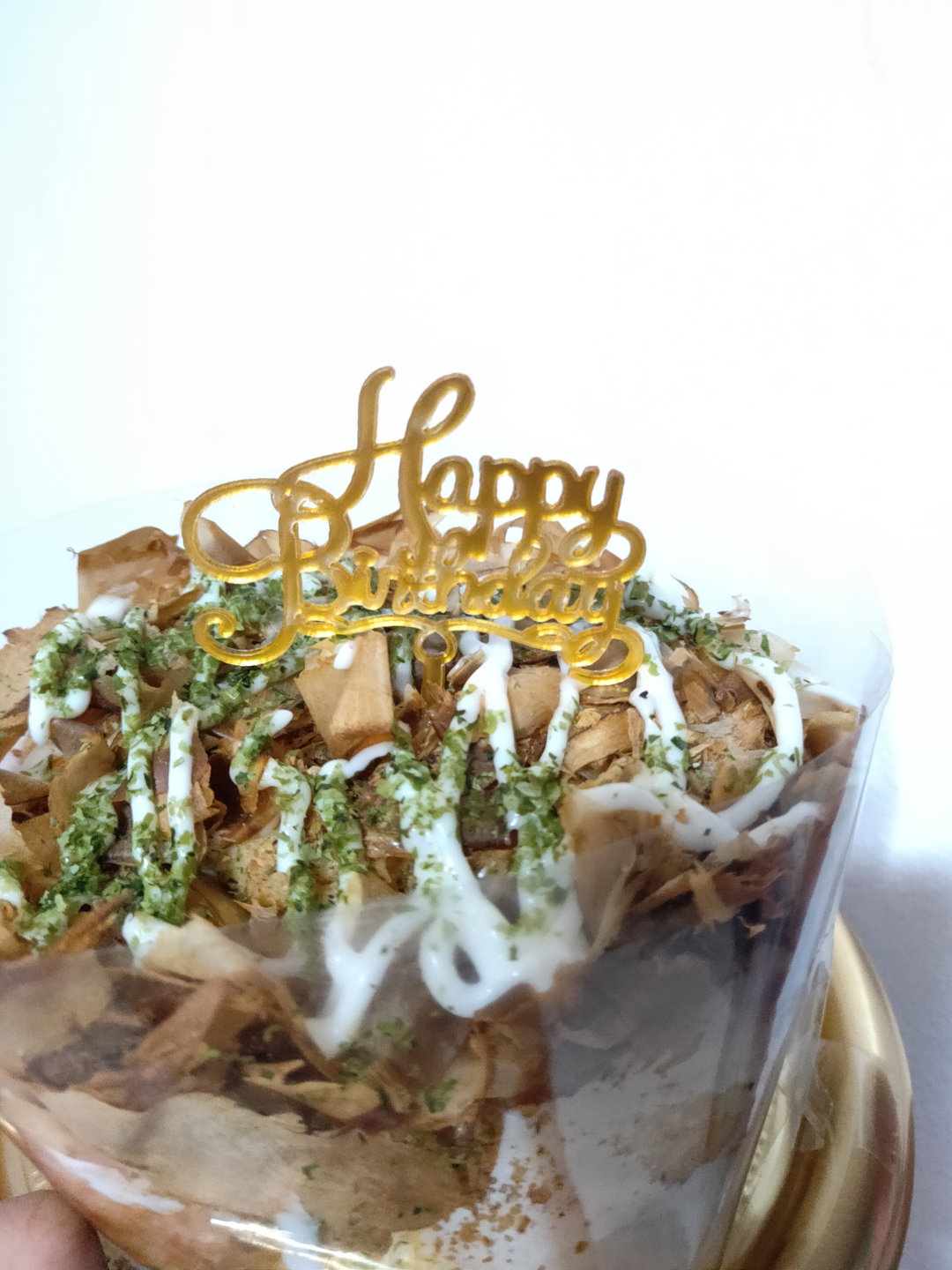 Mini TakoyaKek (Takoyaki Cake)