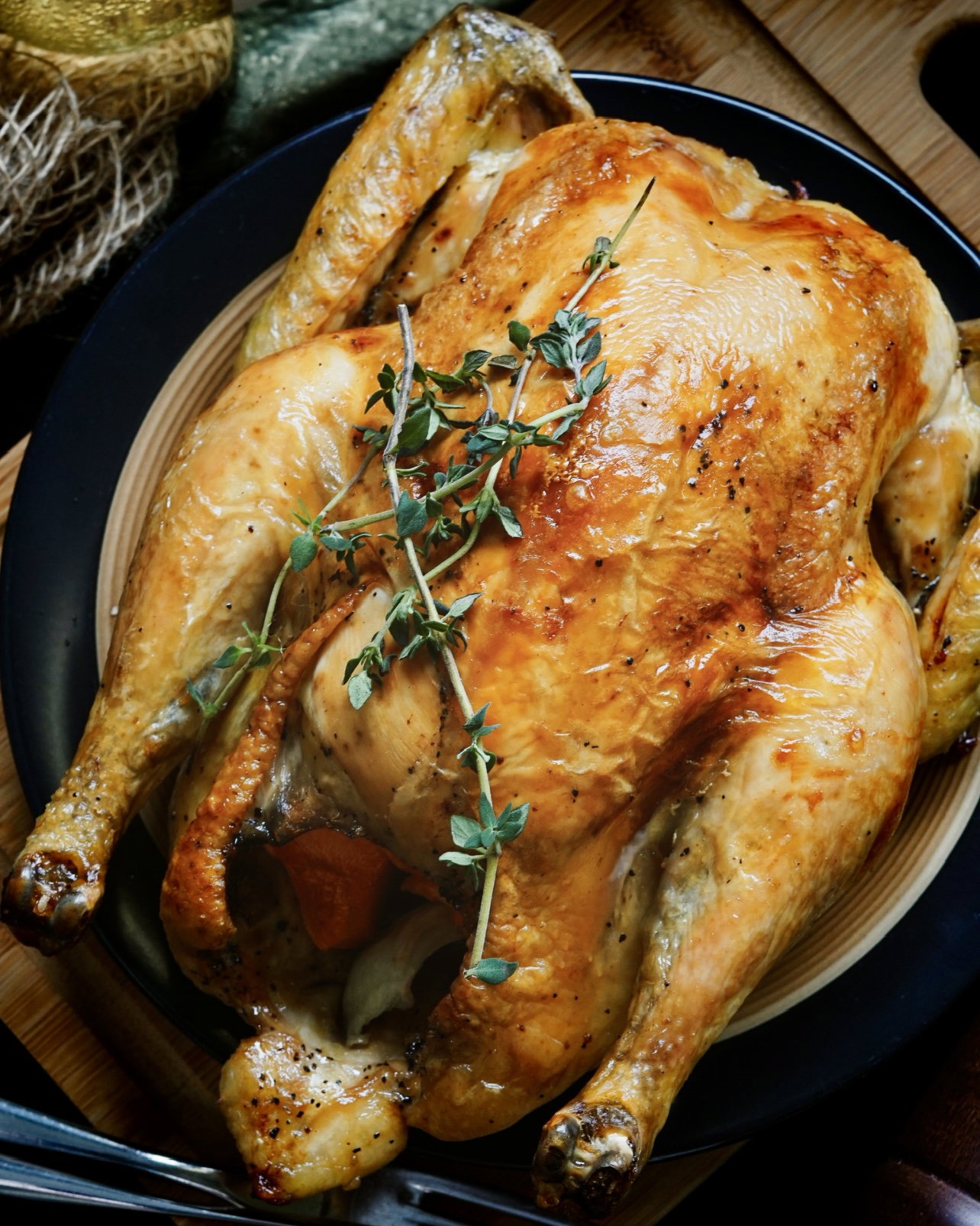 Pollo de Raza Francesca al Horno - 1.0-1.2kg _0