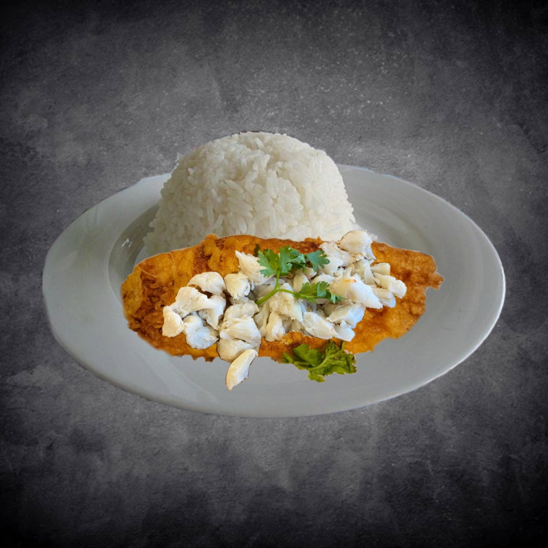 Jumbo Crab Omelette Rice