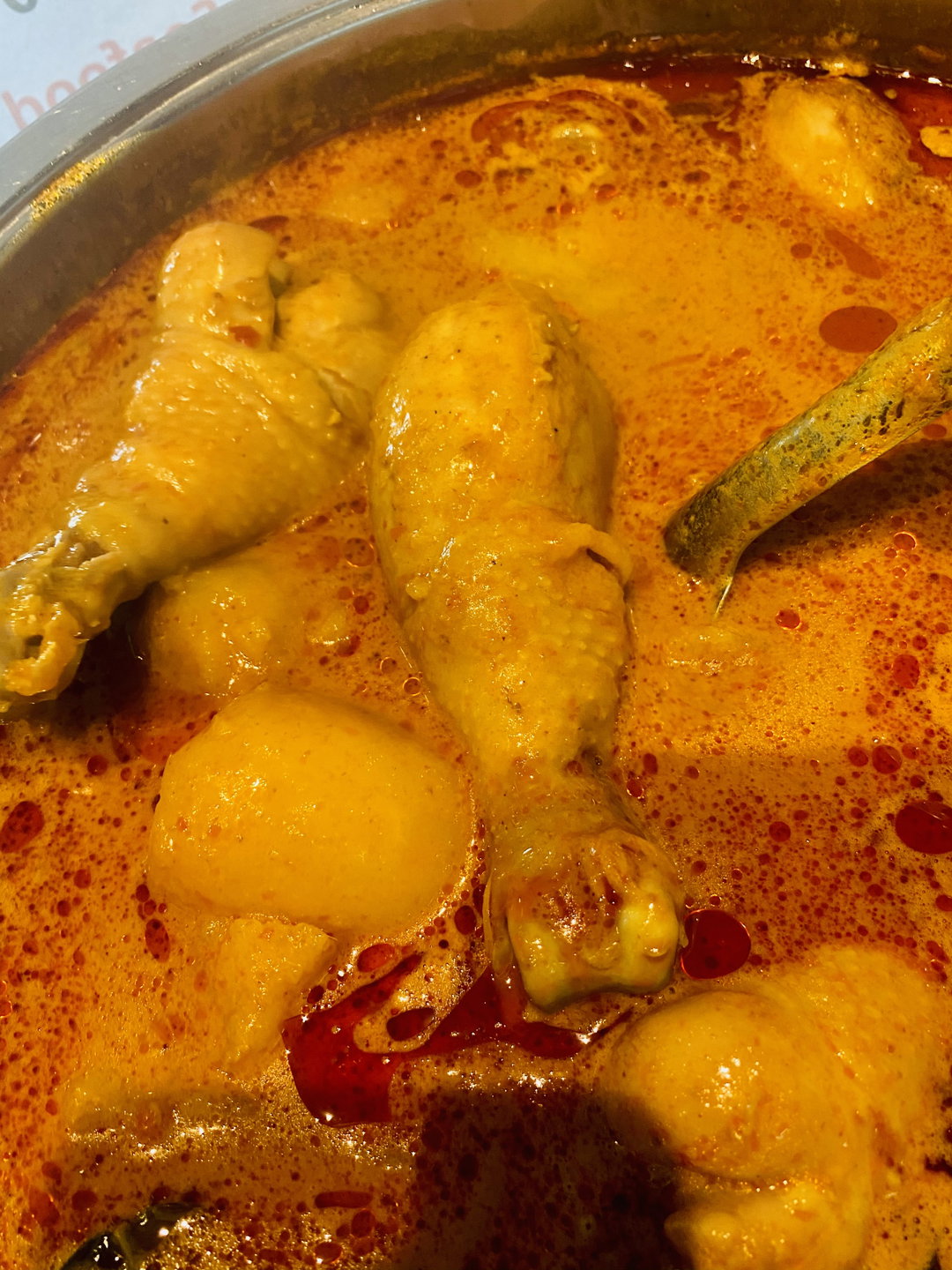 SIMPLY Curry Chicken Drumstick & Potatoes