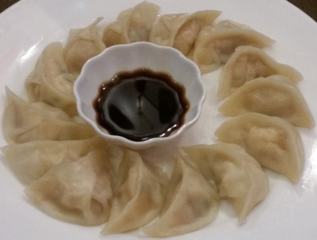 Dumpling Seafood  海鲜水饺  (14 or 26 pcs)