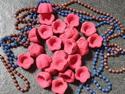 Rose Flower shaped Incense x 6pcs