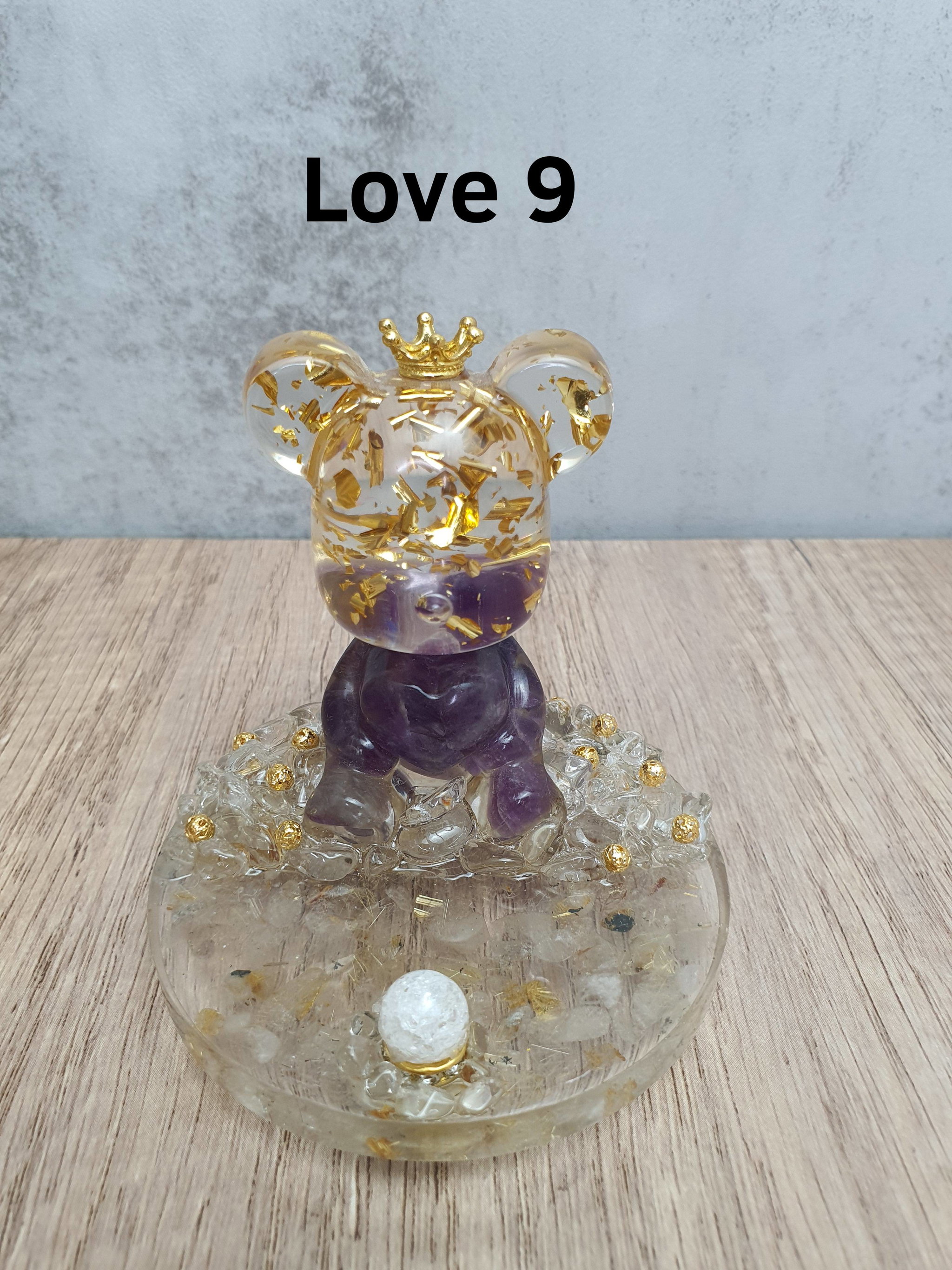 Bear Love Set (Includes 1 Bear Love + Heart Shaped Butter Cookies + Iridescent Flower)_8