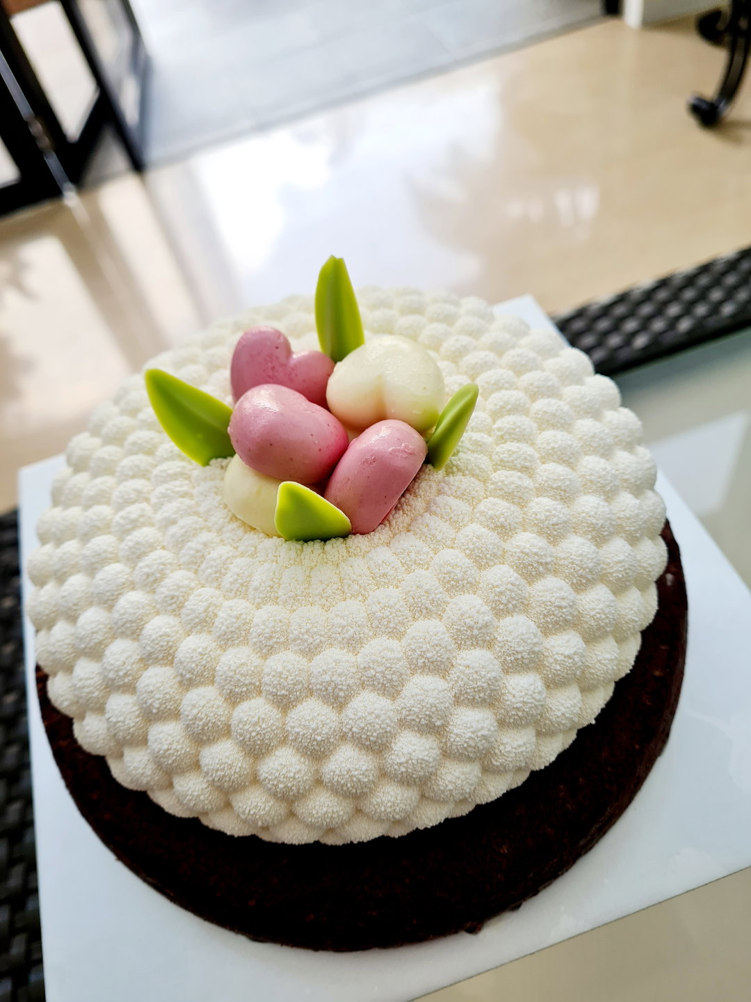 Champagne cheese cake 