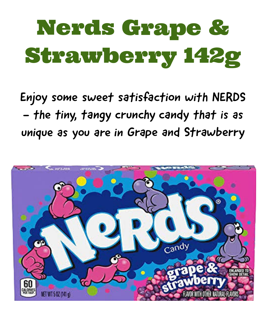 Nerds Strawberry & Grape 142g _0