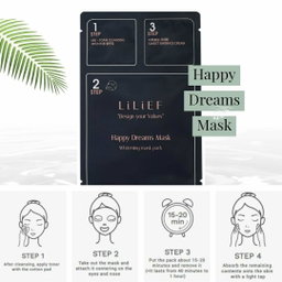 Korea Happy Dream Mask Pack (1×10pcs) Each@$4