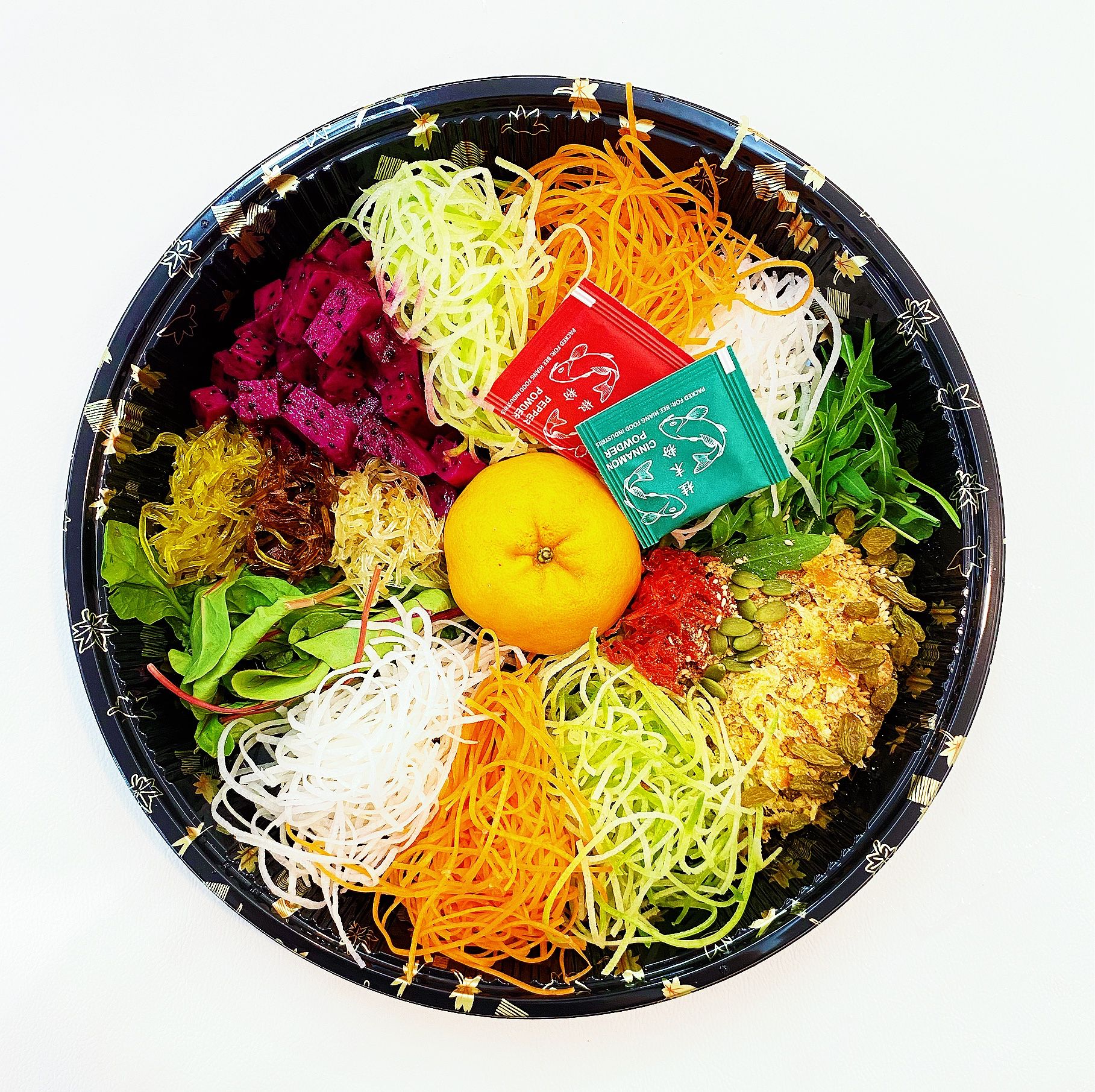 Signature Rainbow Party Garden Yu Sheng Salad 招牌派對彩虹花園沙拉魚生