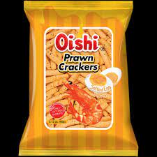 salted egg prawn crackers