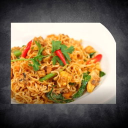 Stir-Fried Thai Tomyum Instant Noodle