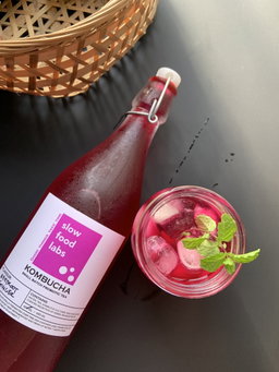 Beetroot Ginger Kombucha