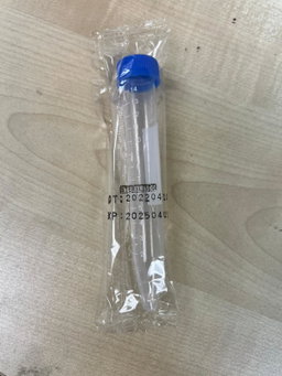 CENTRIFUGE TUBE, 15ML, CONICAL BOTTOM WITH SCREW CAP, STERILE (HP10042) (10 PCS/PACK)