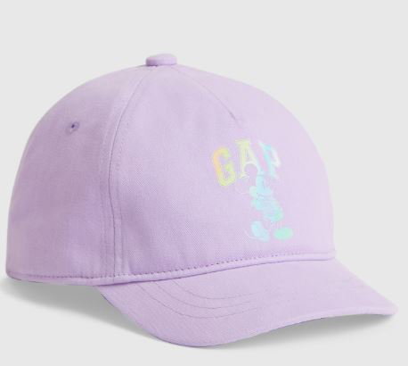 BabyGap Logo Mickey Baseball Hat Purple_0