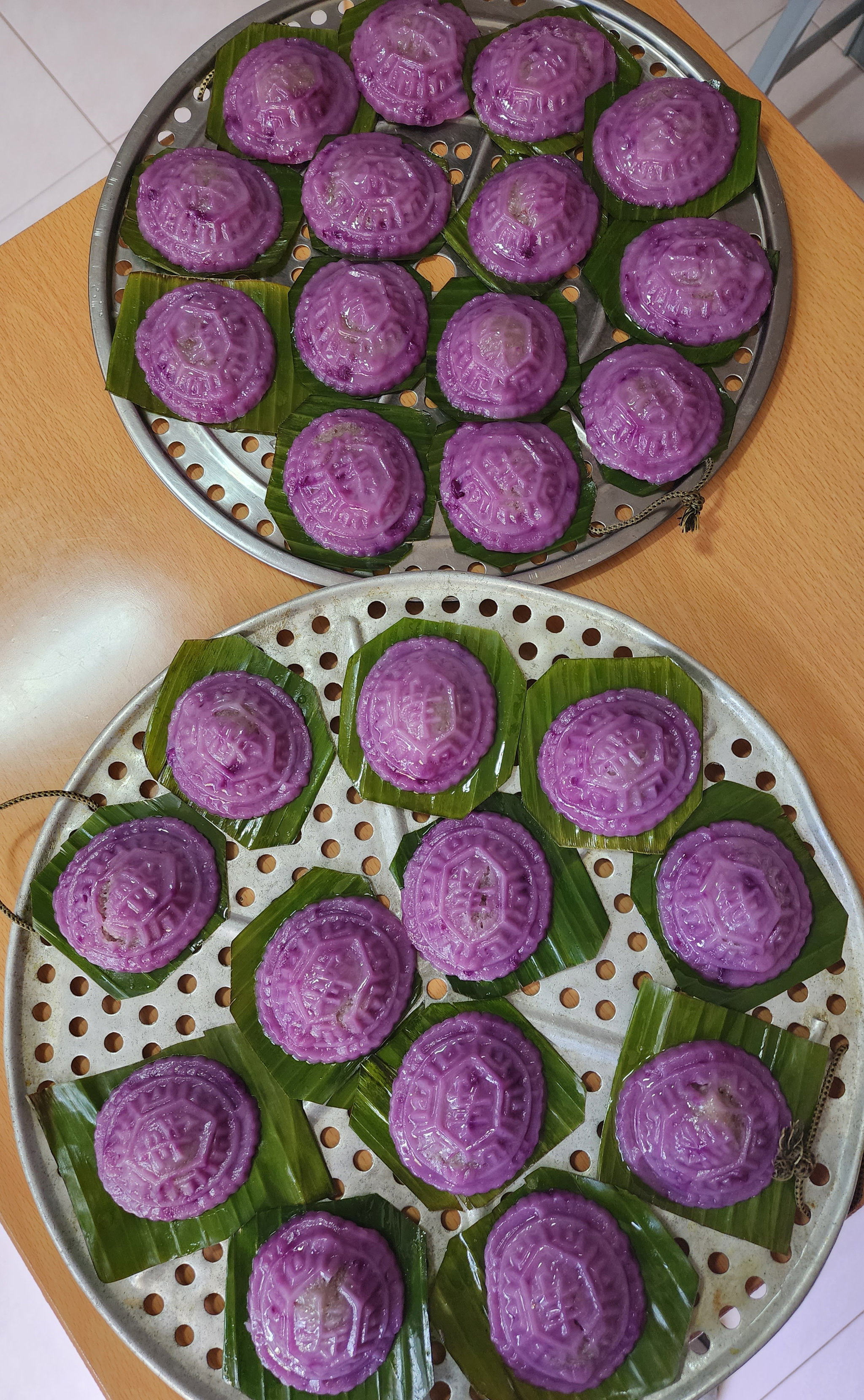 Vegetarian Yam ang ku kueh! 65g each! 12 pcs per box!_0