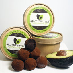 Avocado Dark Chocolate Truffles (Vegan)