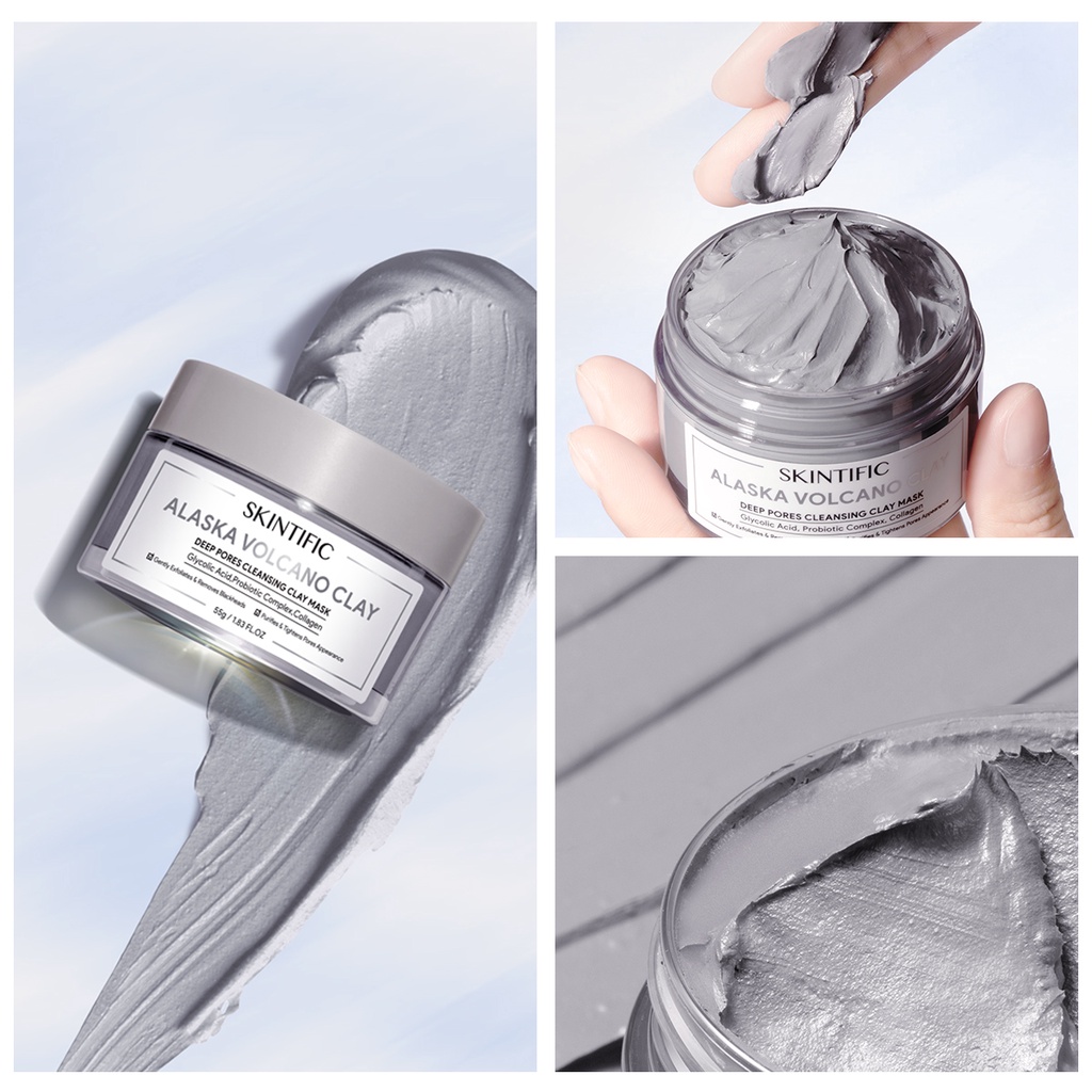 Skintific Alaska Volcano Clay Deep Pores Mask 55g