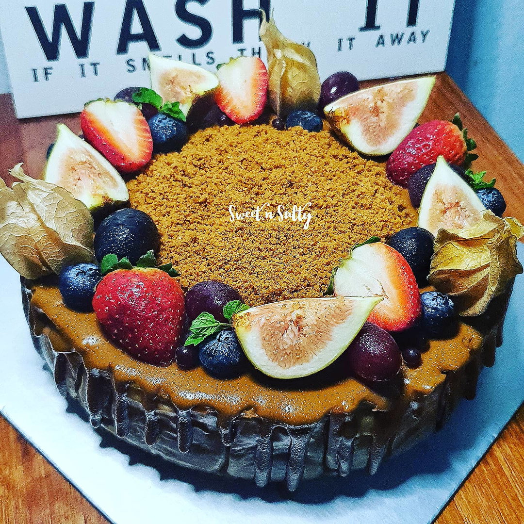 Basque Burnt Cheesecake - Biscoff ❄