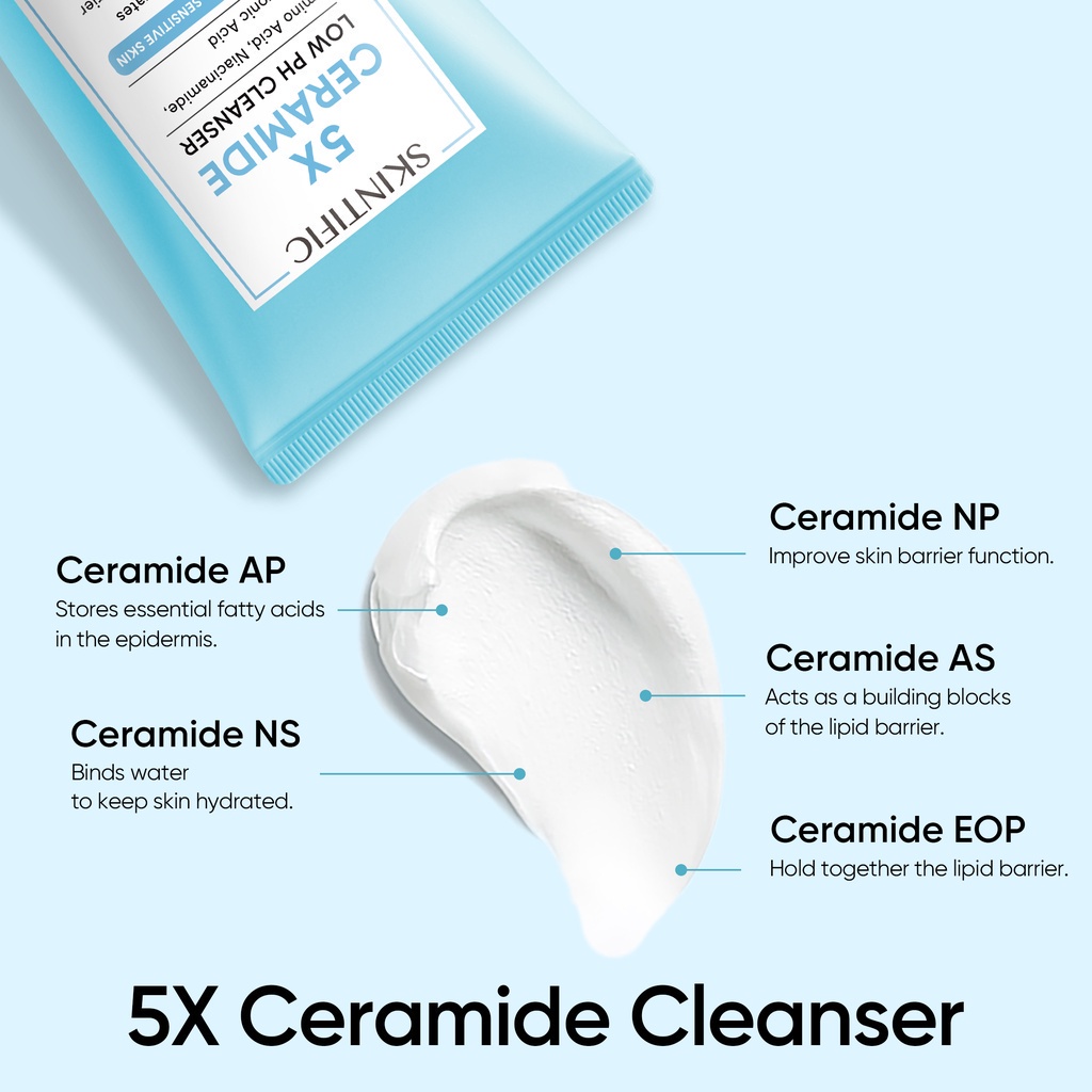 Skintific 5X Ceramide Low pH Cleanser