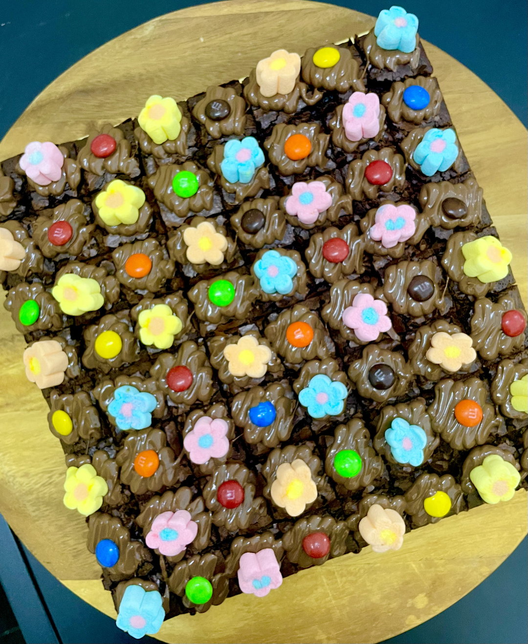 10inch Sq Nutella Marshmallow Brownie