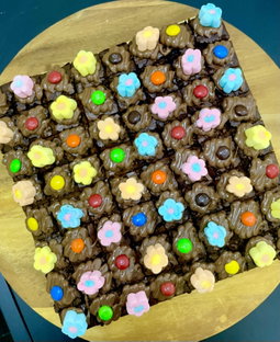 10inch Sq Nutella Marshmallow Brownie