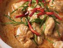 Thai red curry chicken 