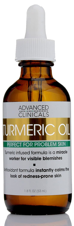 Advanced Clinicals Turmeric Oil Face Serum