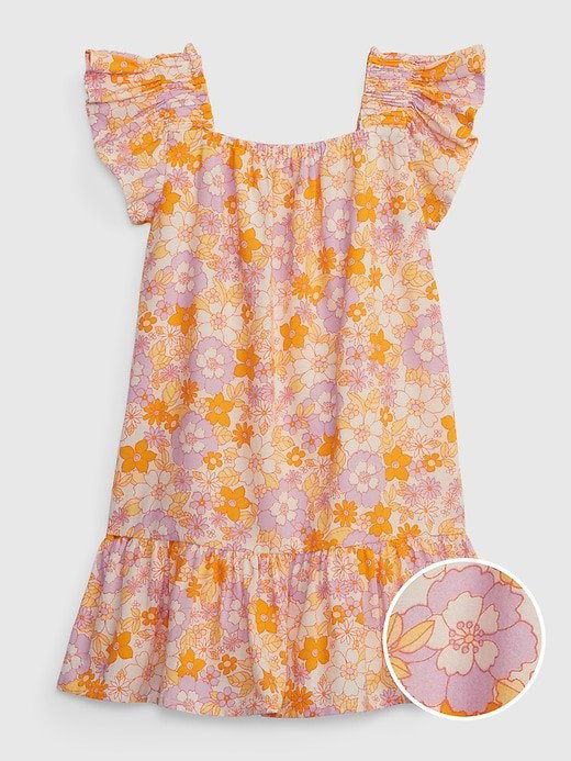 Multi Floral Gauze dress_0