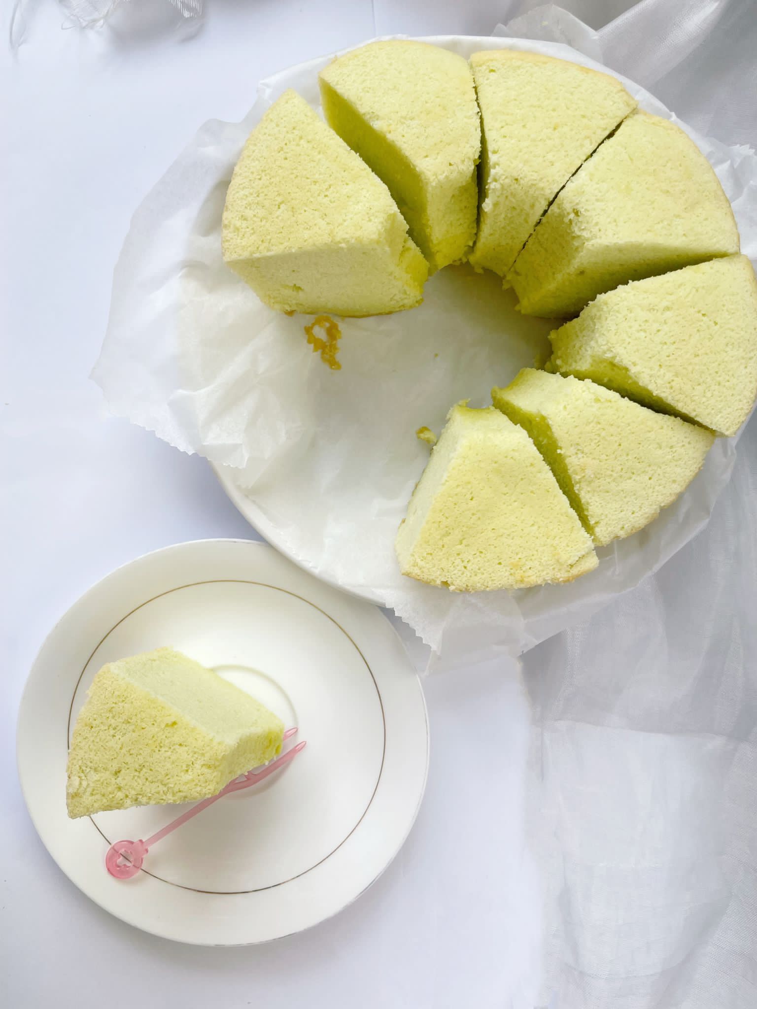 Pandan Chiffon Cake - 7 inch / cake_0