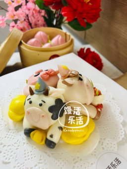 Surprised Giant Longevity 🍑 Set 母子寿桃套餐