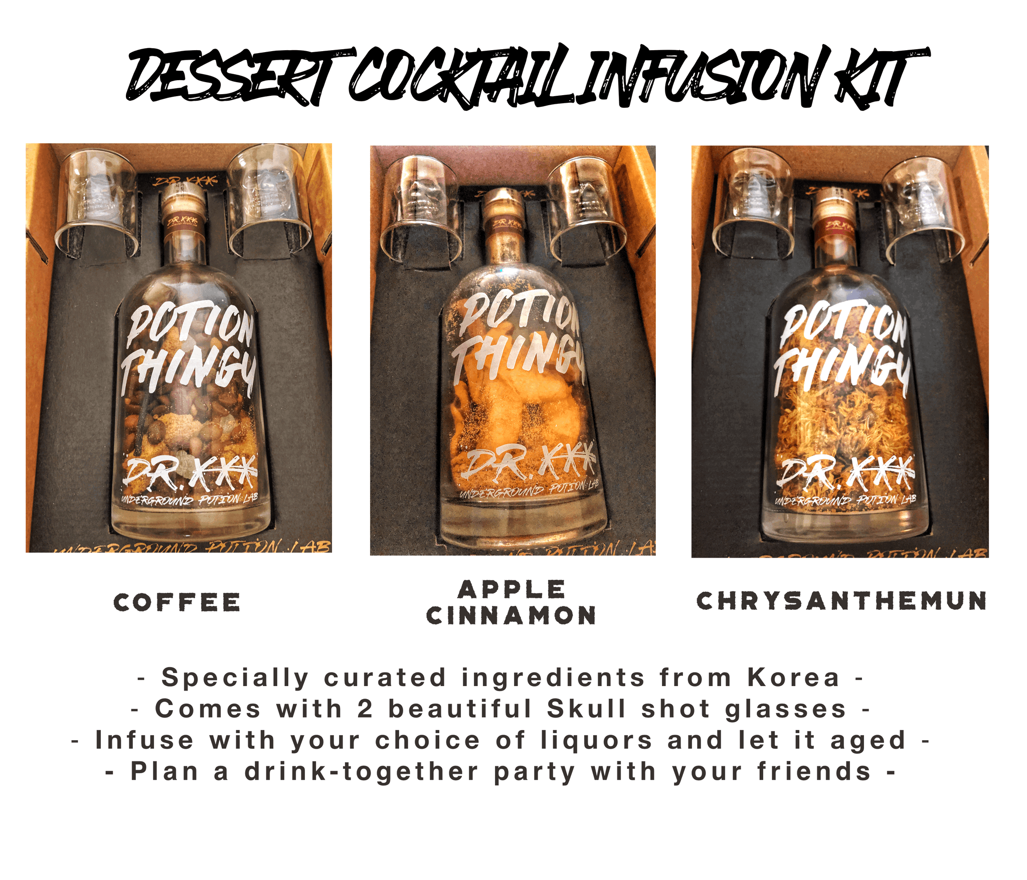 Dessert Cocktail Infusion Kit Gift Bundle_1