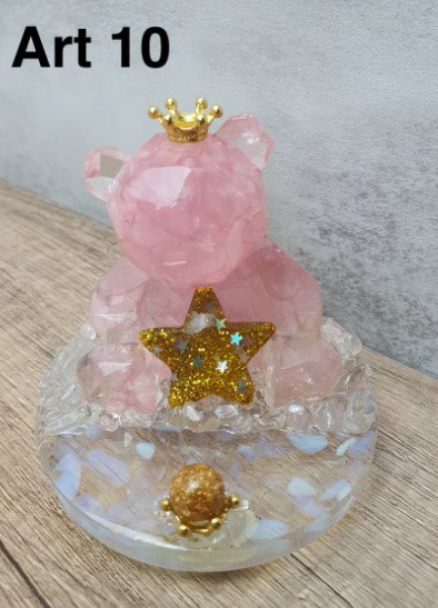 Bear Art Set (Includes 1 Bear Love + Heart Shaped Butter Cookies + Iridescent Flower)_9