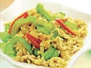 Stirfry bitter gourd with egg