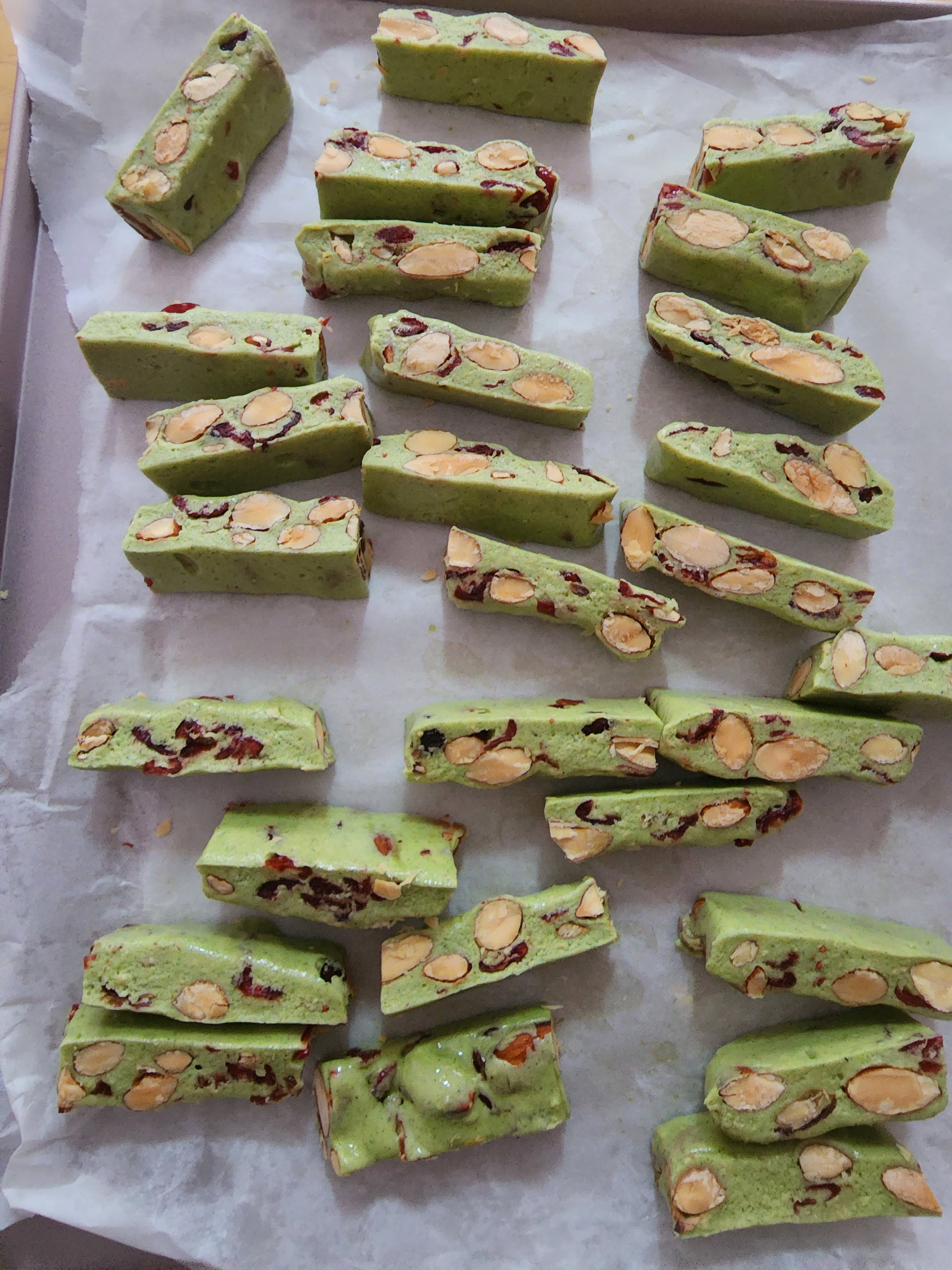Matcha almond Cranberry flavour!_0