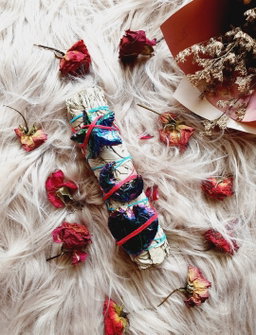 White Sage with Rainbow Angel Aura Bundle!