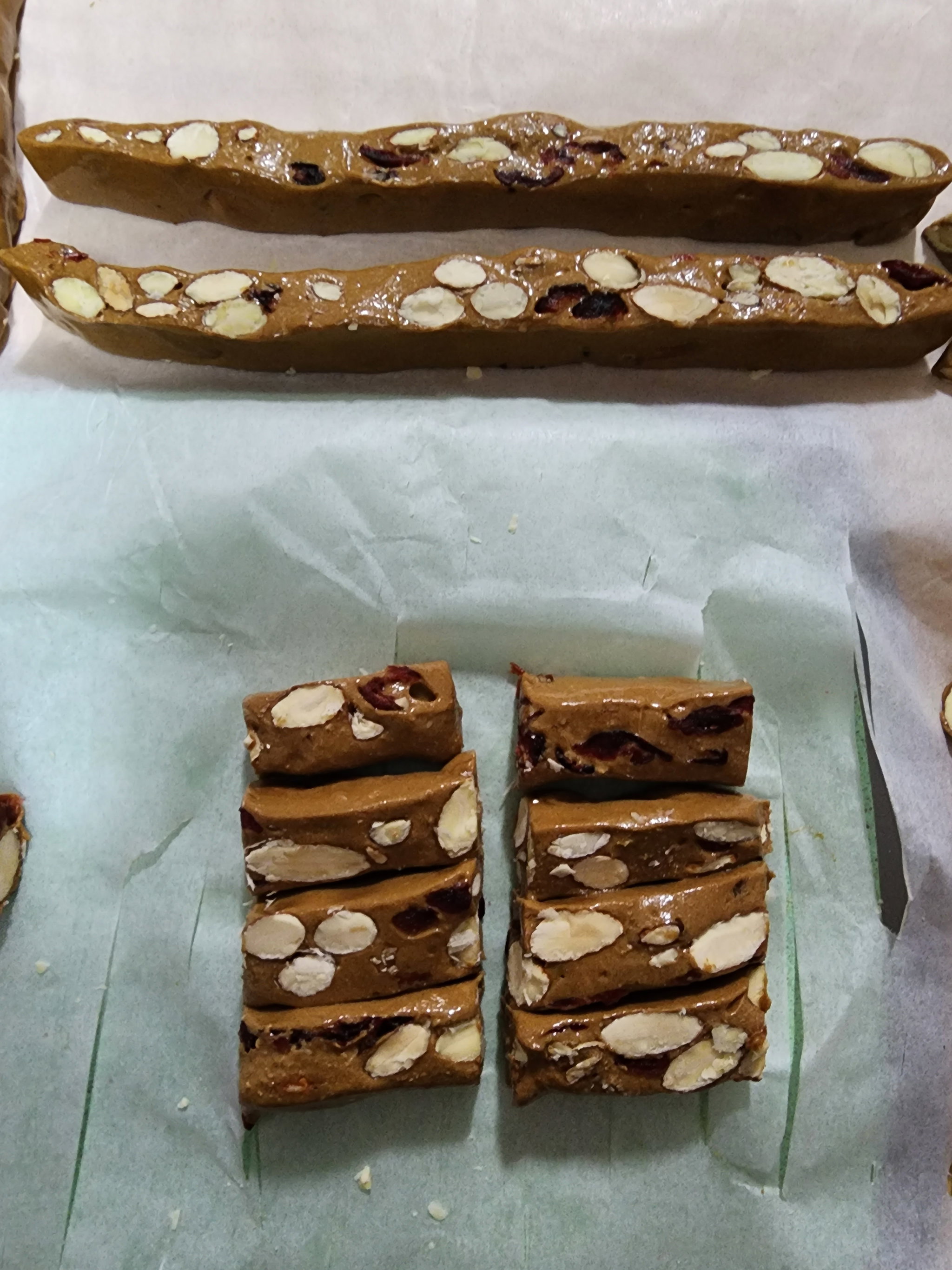 Coffee almonds cranberry nougat_2