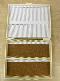 PLASTIC SLIDE STORAGE BOX FOR 100 PIECE OF SLIDE, CLEAR (HP4011) (10 PCS/ PACK)