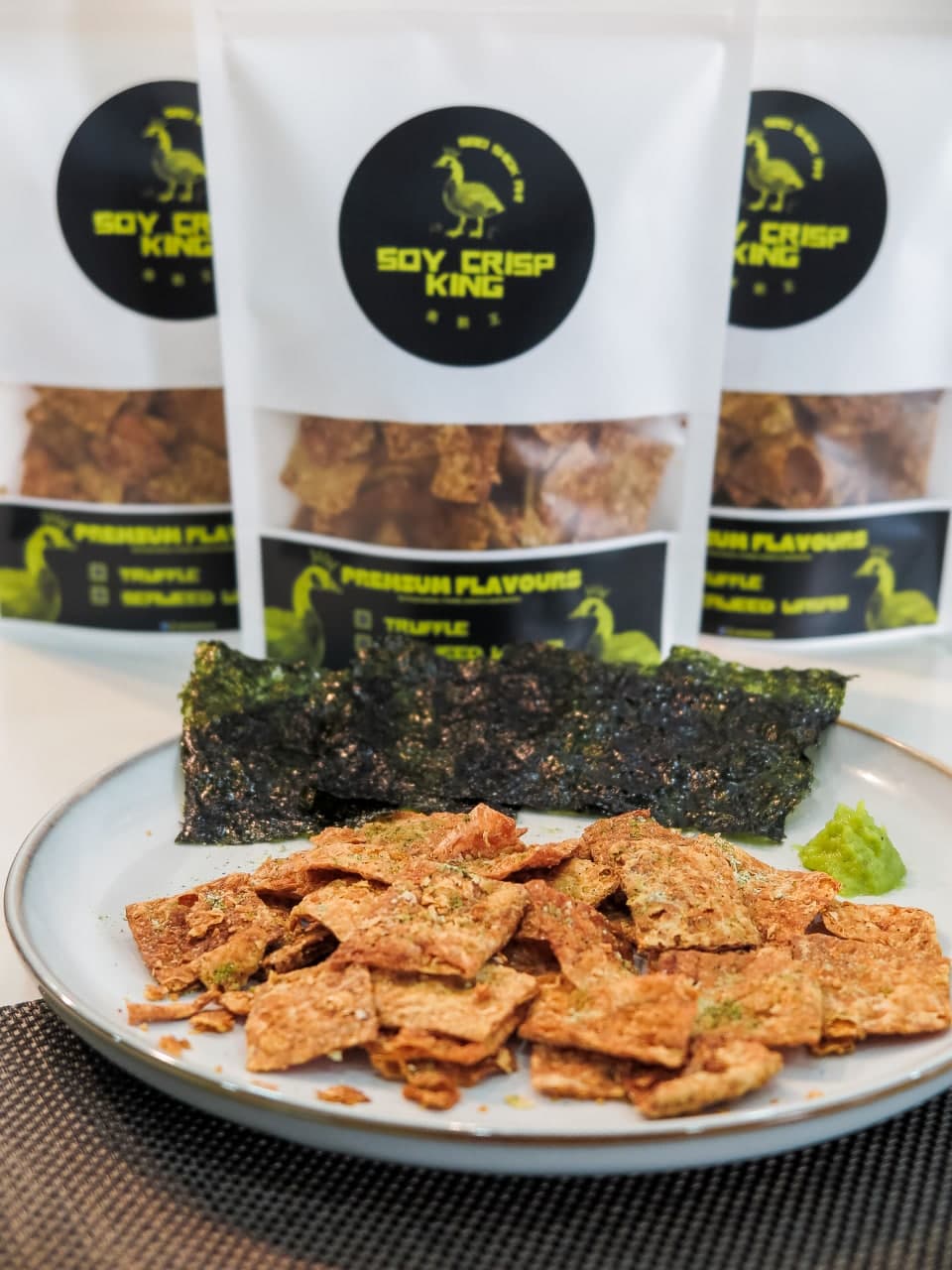 Seaweed Wasabi Soy Crisp (100g)_1