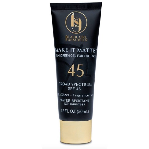 BlackGirlSunscreen Make It Matte SPF 45