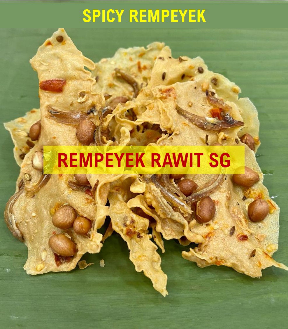 Spicy Rempeyek Kacang (Peanuts) - Tub