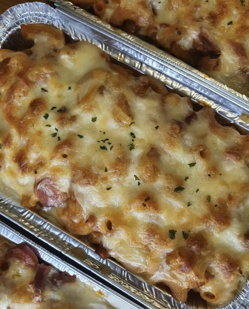 Baked Mac Bolognese (Brulee)