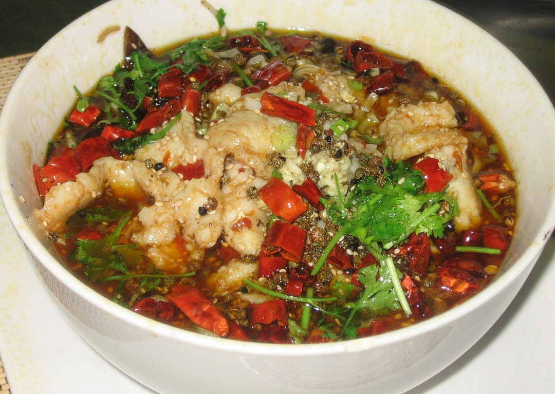 Hamour Fish in Hot Chilli Oil 沸腾水煮鱼
